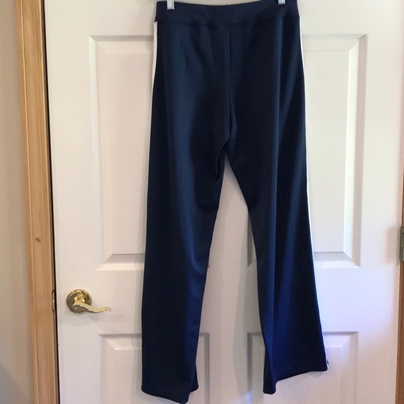 Athletic Works Navy with white stripe track pants - Picture 2 of 2